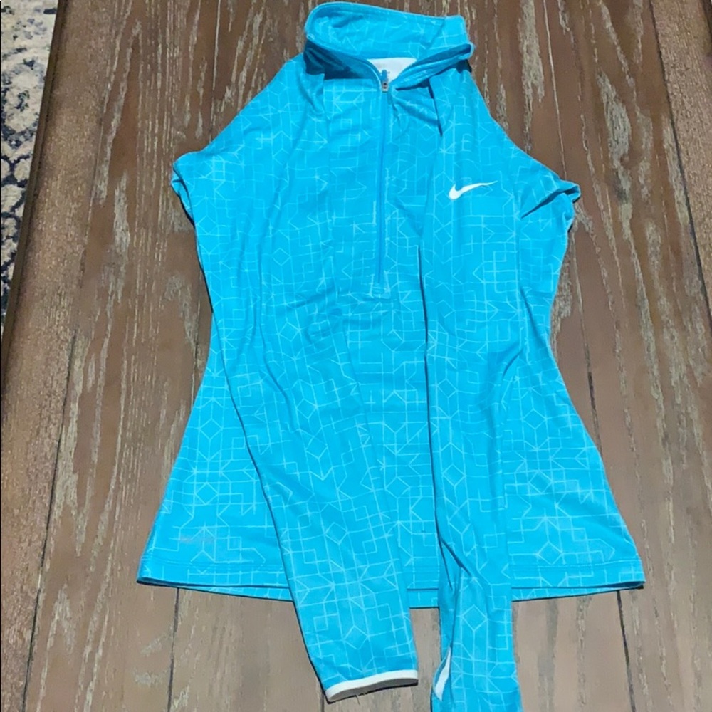 Quarter zip brand new NIKE Pro workout top